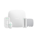 Ajax Starter Kit wireless apartment security system with Hub 2 Plus, motion detector, door sensor, key fob and indoor siren