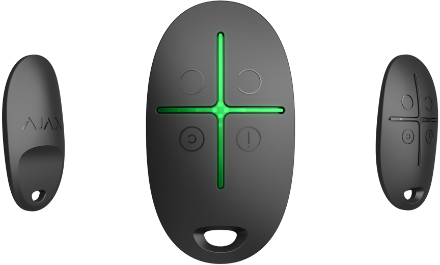 Ajax SpaceControl Jeweller – 4-Button Wireless Key Fob