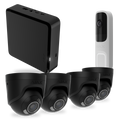 Whole-Property Camera System with Video Doorbell, No Cloud Fees — Ajax Watch Whole-Property Kit