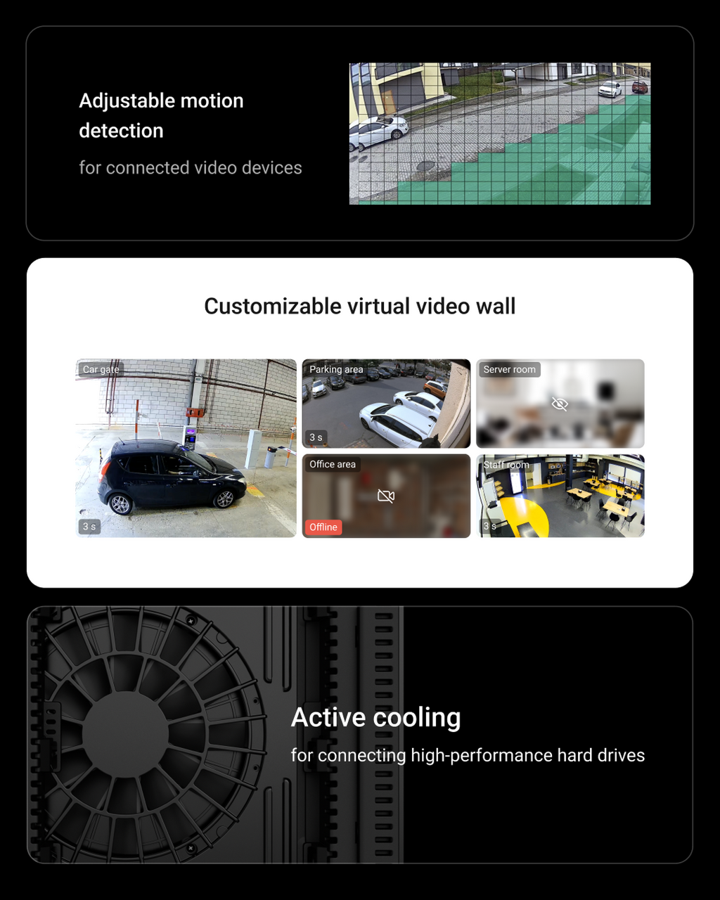 Ajax NVR HAC — Network Video Recorder with HDMI Output & Built-In VMS